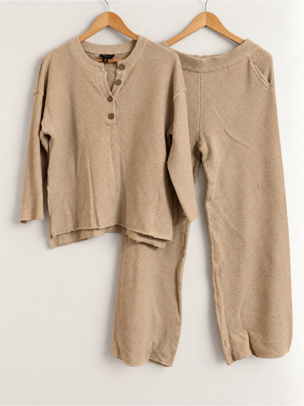 Waffle Set - Beige